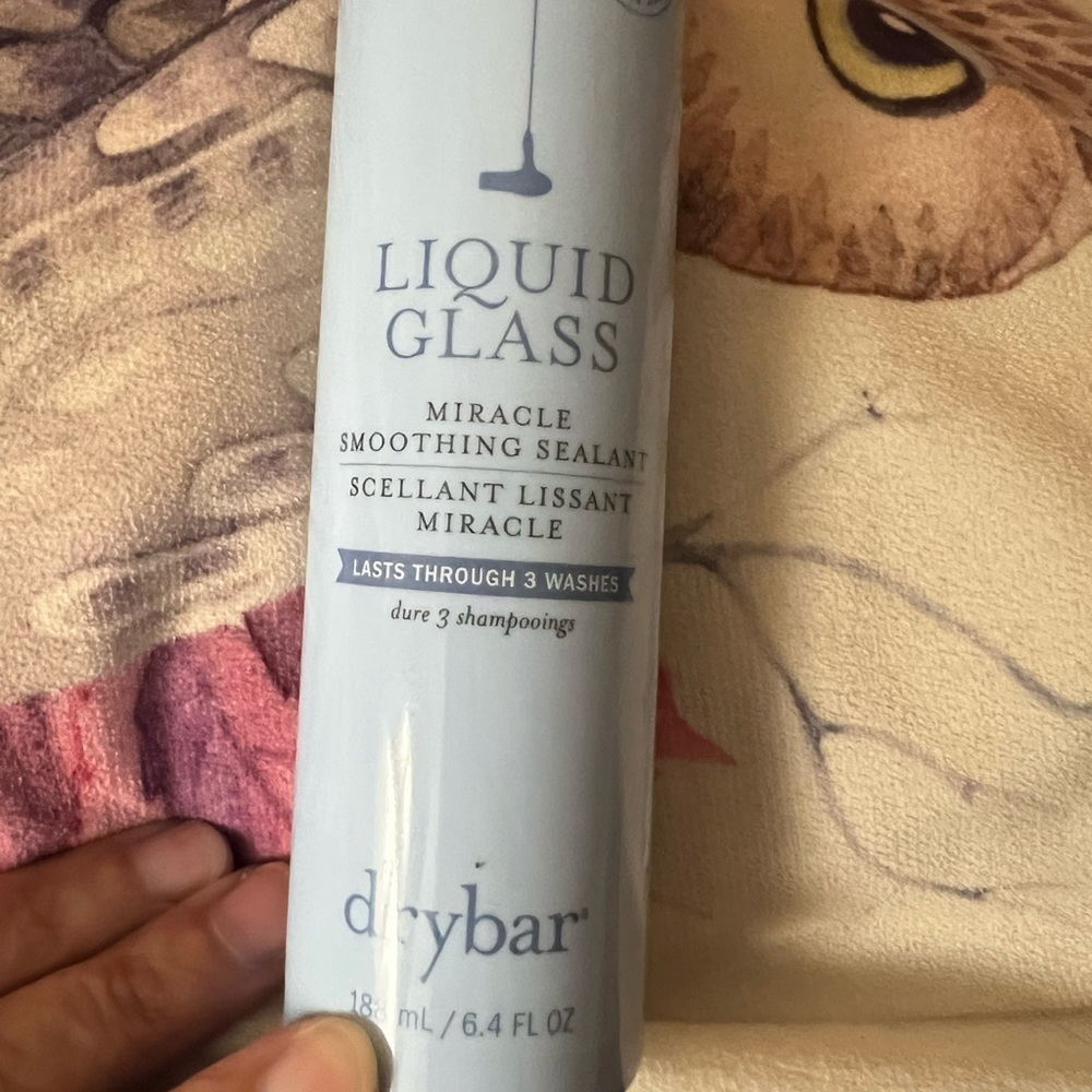 Drybar Liquid Glass Miracle Smoothing Sealant in Light Blue